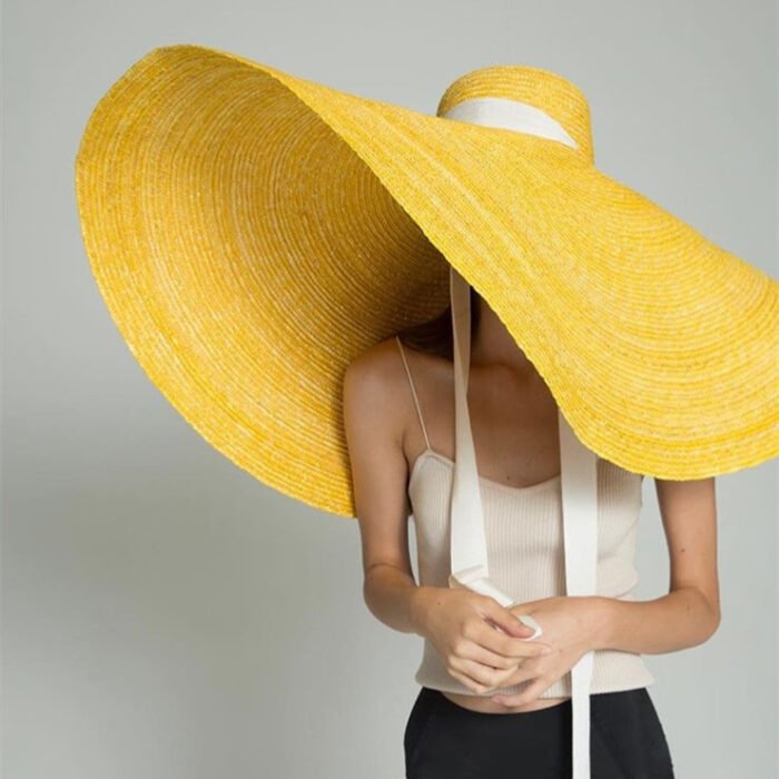 Samantha Wide Brim Straw Hat