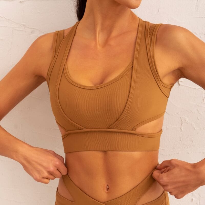 Yoga Warrior Bra and Shorts Set - Image 2