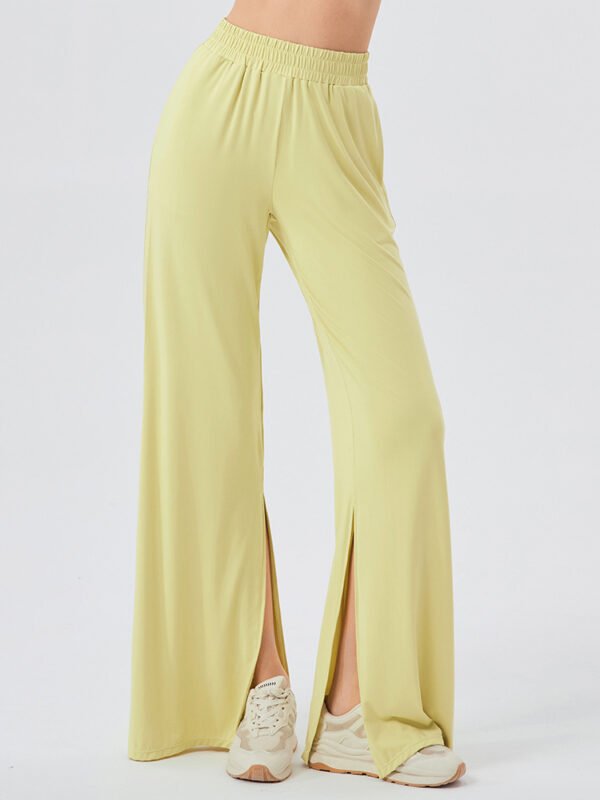 Loose Split Yoga Trousers