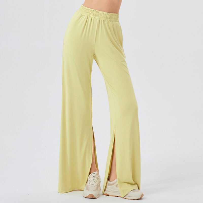 Loose Split Yoga Trousers