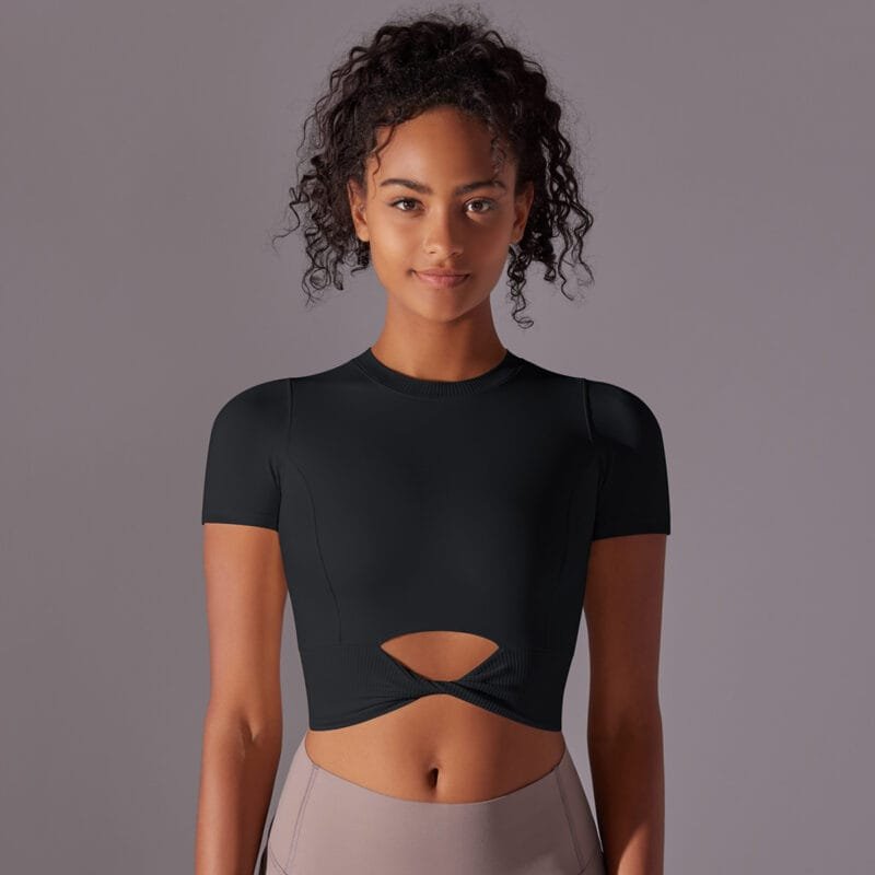 Cropped Twist Top - Image 4