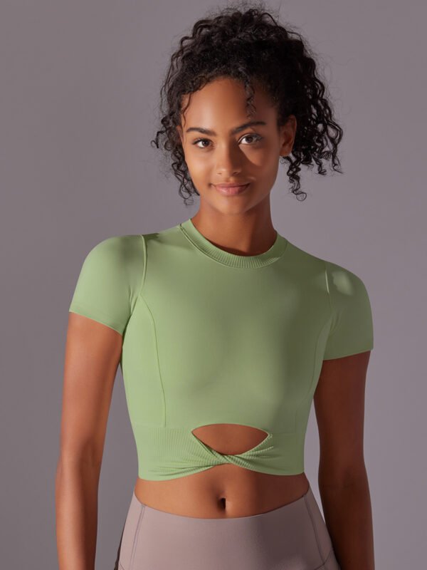 Cropped Twist Top