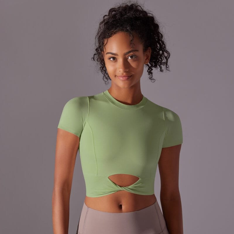 Cropped Twist Top
