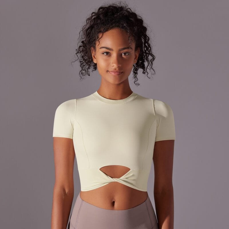 Cropped Twist Top - Image 6