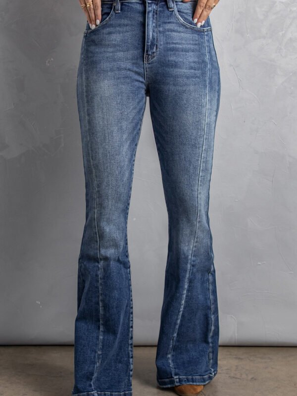 High Waist Flare Jeans