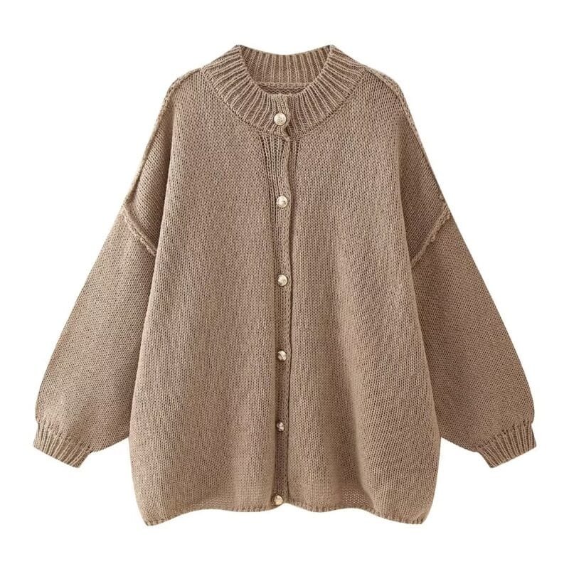 Oversized Bell Sleeve Cardigan - Image 2