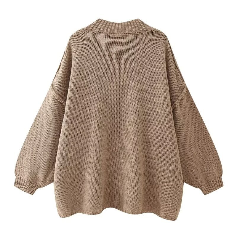 Oversized Bell Sleeve Cardigan - Image 8