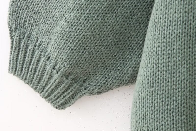 Oversized Bell Sleeve Cardigan - Image 11