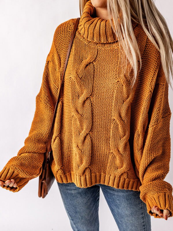 Oversized Turtleneck Sweater