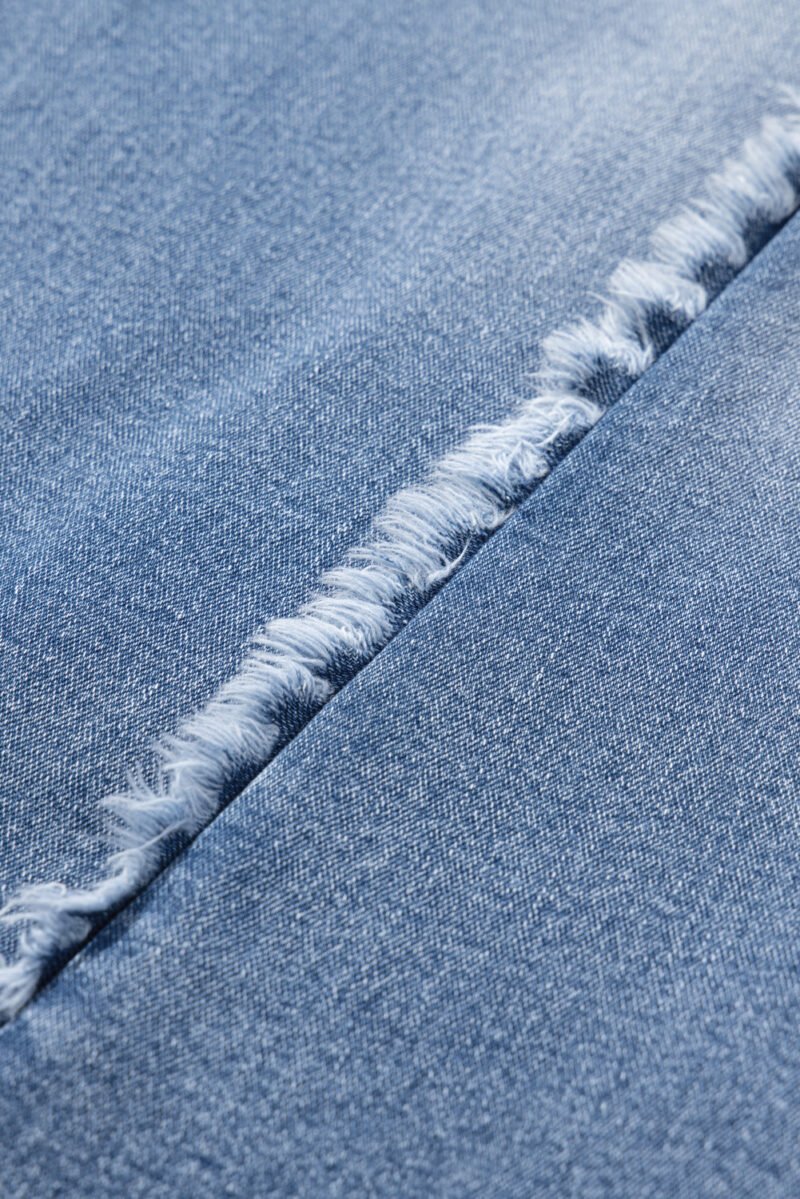 Raw Hem Flared Jeans - Image 10