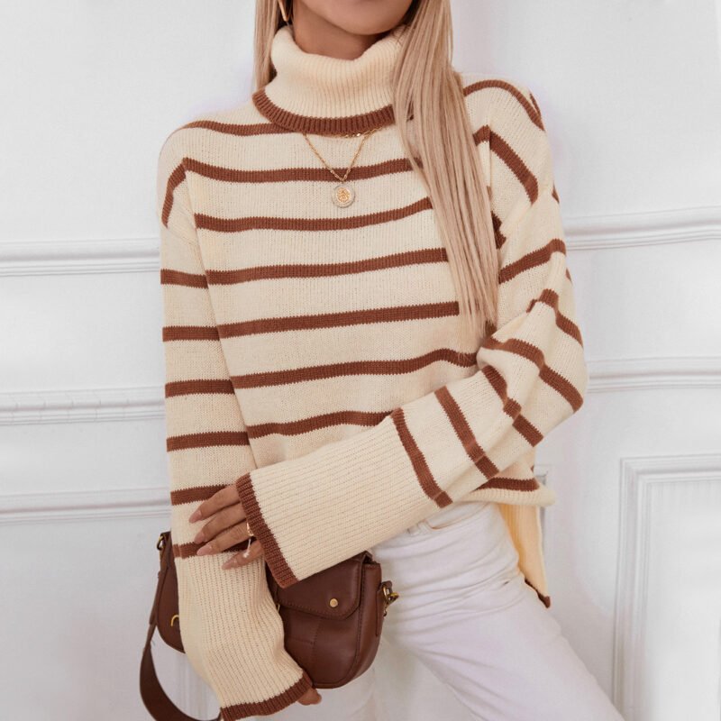 Winter Pullover Collared Sweater