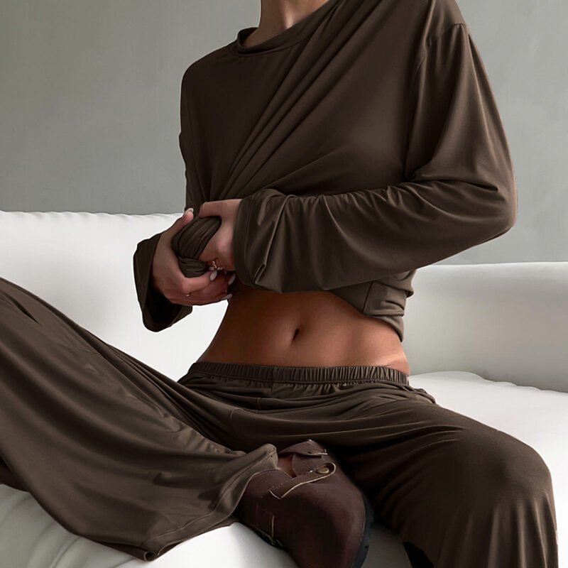 Autumn Soft Pajamas Set - Image 4