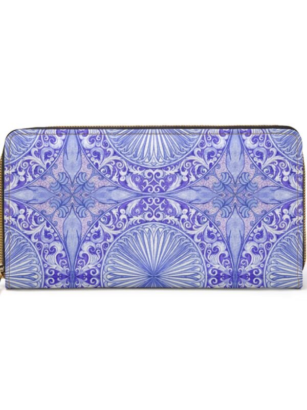 Ceramic Tile Zipper Wallet