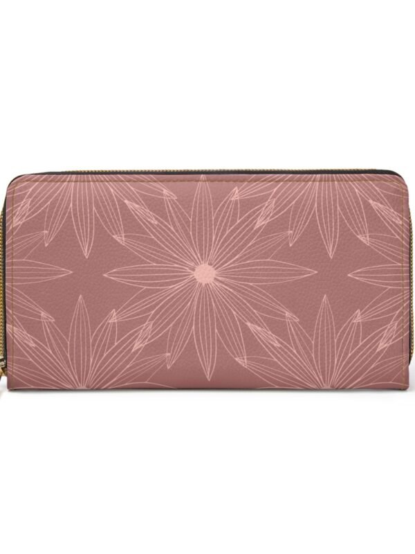 Delicate Daisy Zipper Wallet