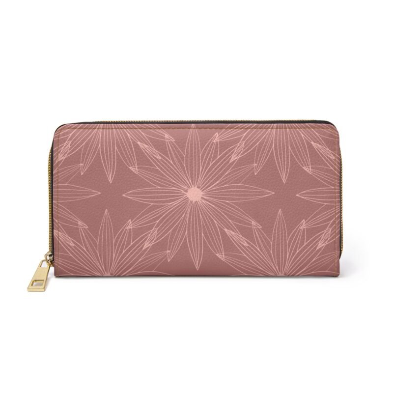 Delicate Daisy Zipper Wallet