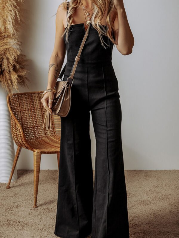 Black Flared Jumpsuit