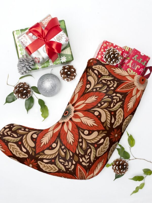 Christmas Flower Stockings