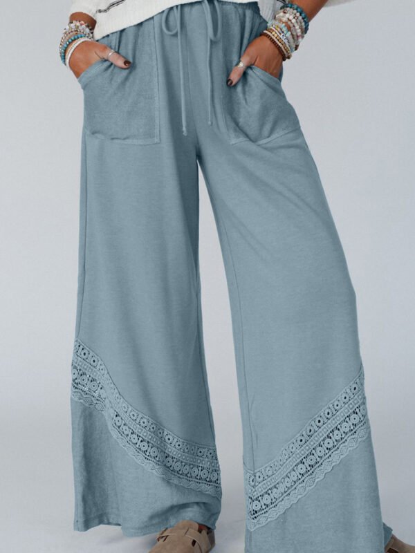 Crochet Wide Leg Pants