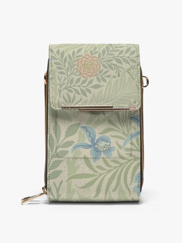 Vintage Floral Crossbody Cell Purse