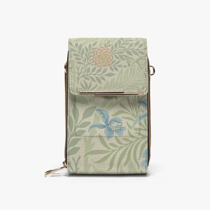 Vintage Floral Crossbody Cell Purse