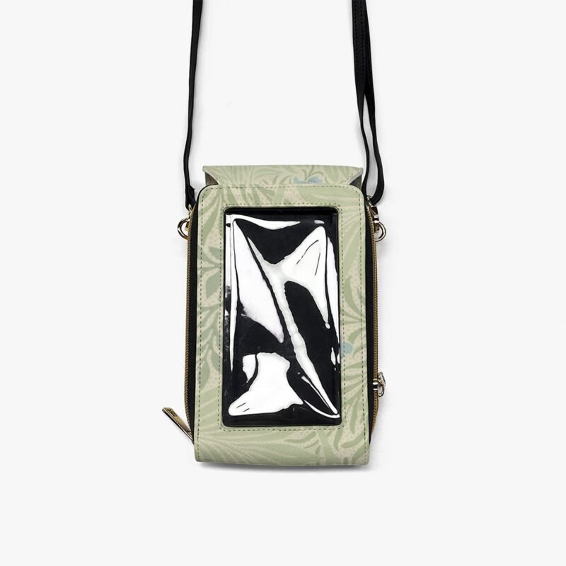 Vintage Floral Crossbody Cell Purse - Image 2