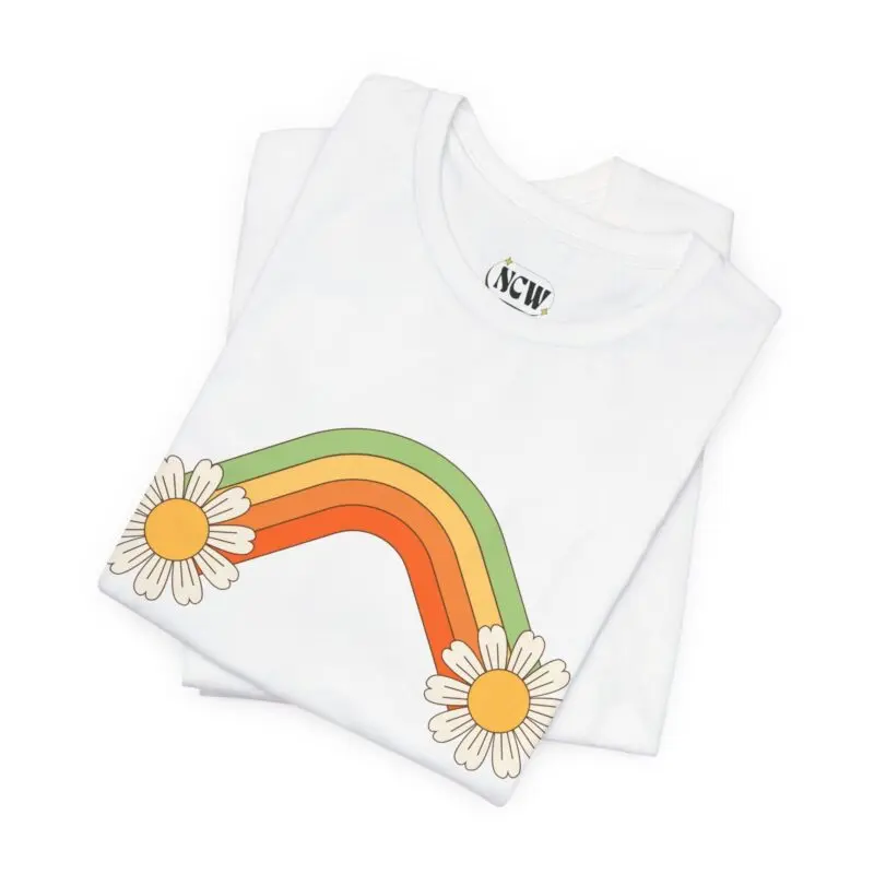 Rainbows and Daisies Tee - Image 8