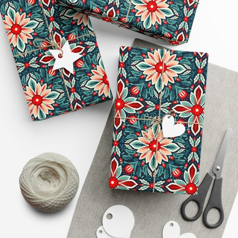 Scandi Christmas Wrapping Paper