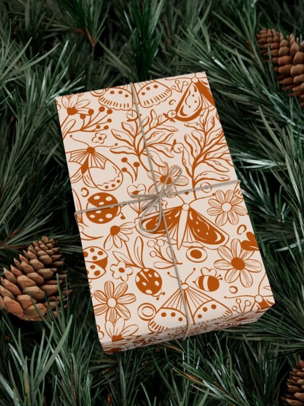 Woodland Insects Gift Wrap