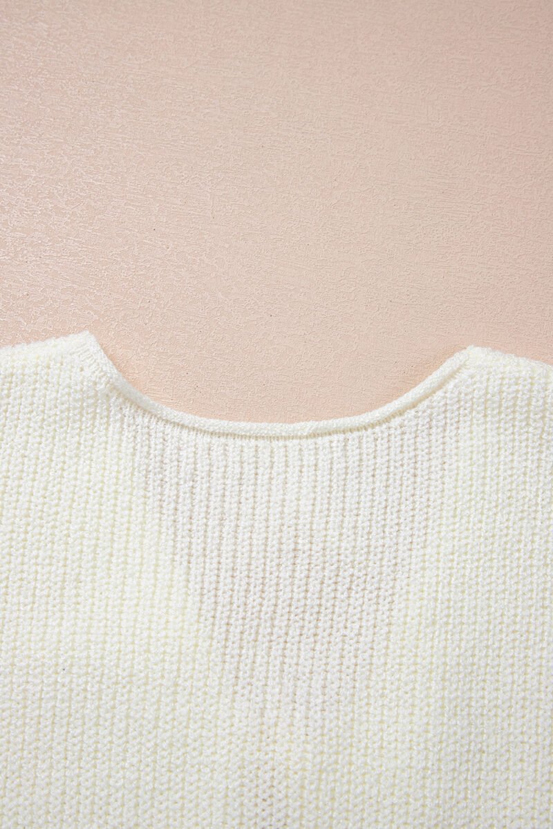 Double Lace-up Sweater Vest - Image 12