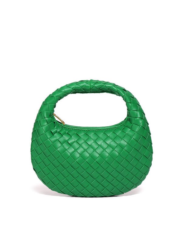 Petite Woven Round Handbag