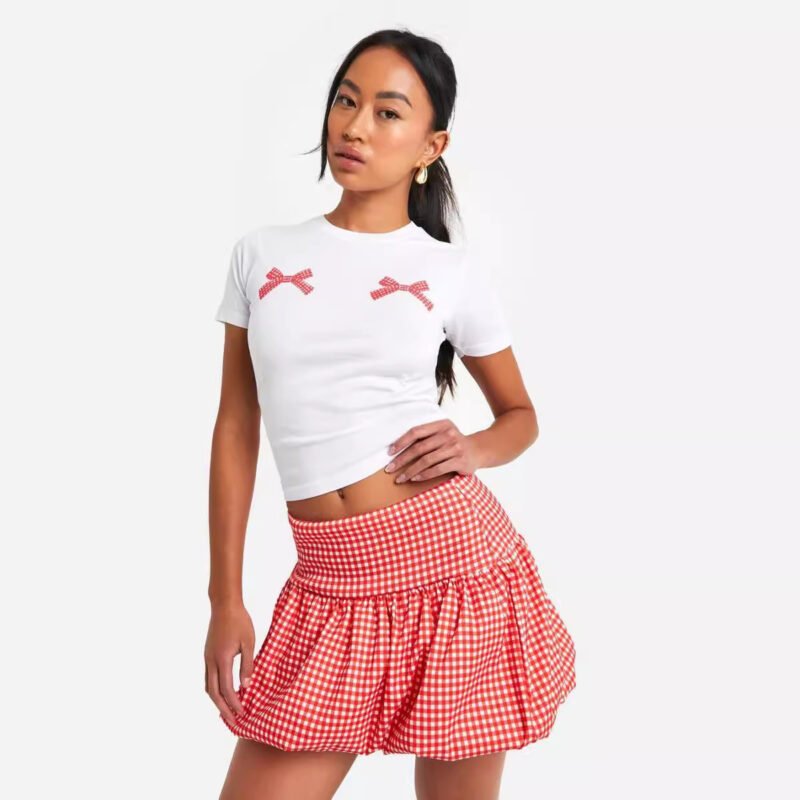 Sunday Picnic Mini Skirt - Image 2
