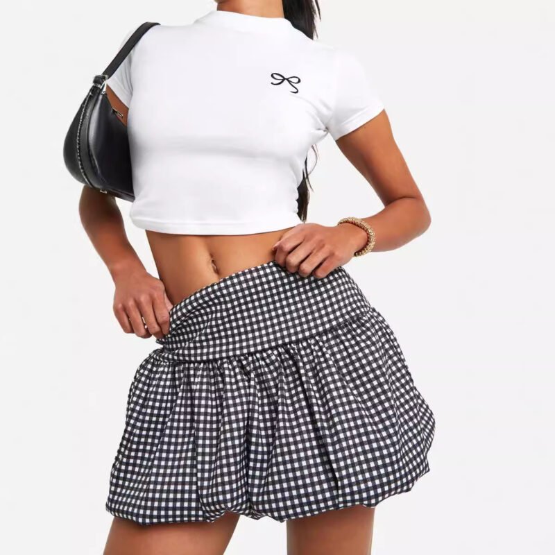 Sunday Picnic Mini Skirt - Image 4