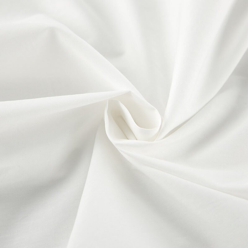 Fall White Cotton Long Skirt - Image 11