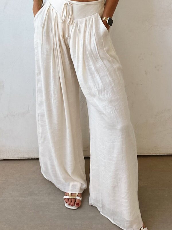 Marrakesh Pleated Wide Leg Pants