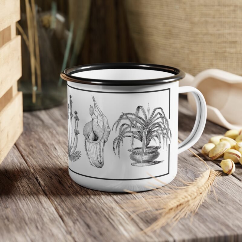 Botanical Enamel Camp Cup - Image 5