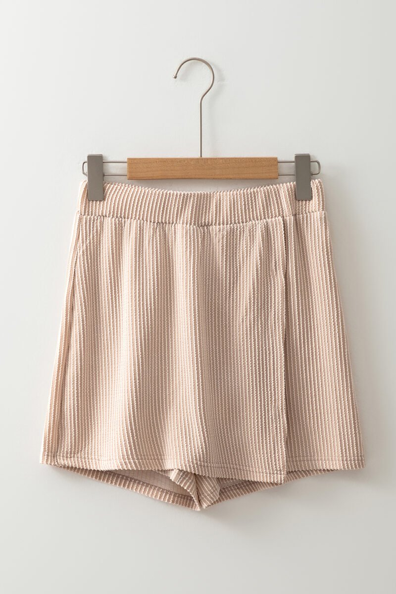 Corded High Waist Skort - Image 5