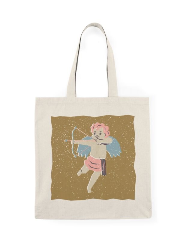 Cutie Cupid Design Tote Bag