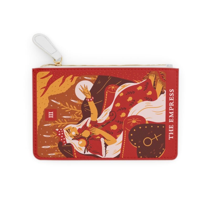 The Empress Tarot Mini Clutch