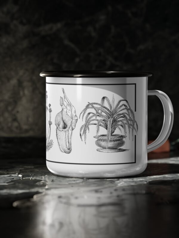 Botanical Enamel Camp Cup