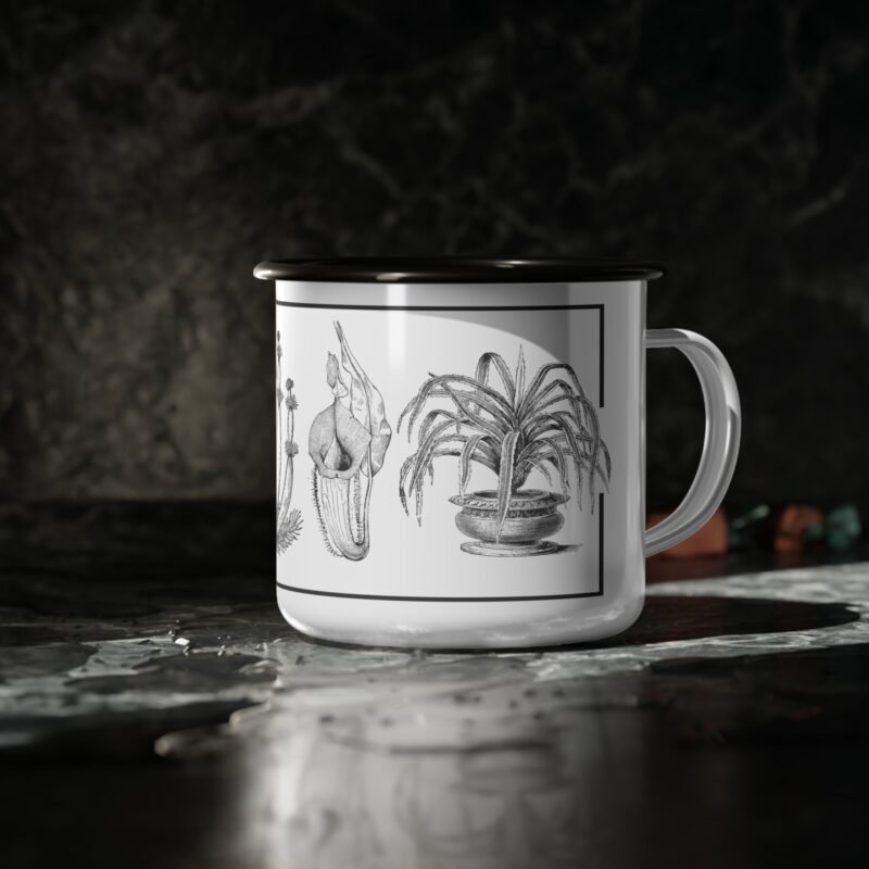 Botanical Enamel Camp Cup