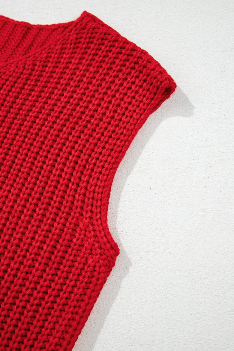 True Love Red Sweater Vest - Image 6