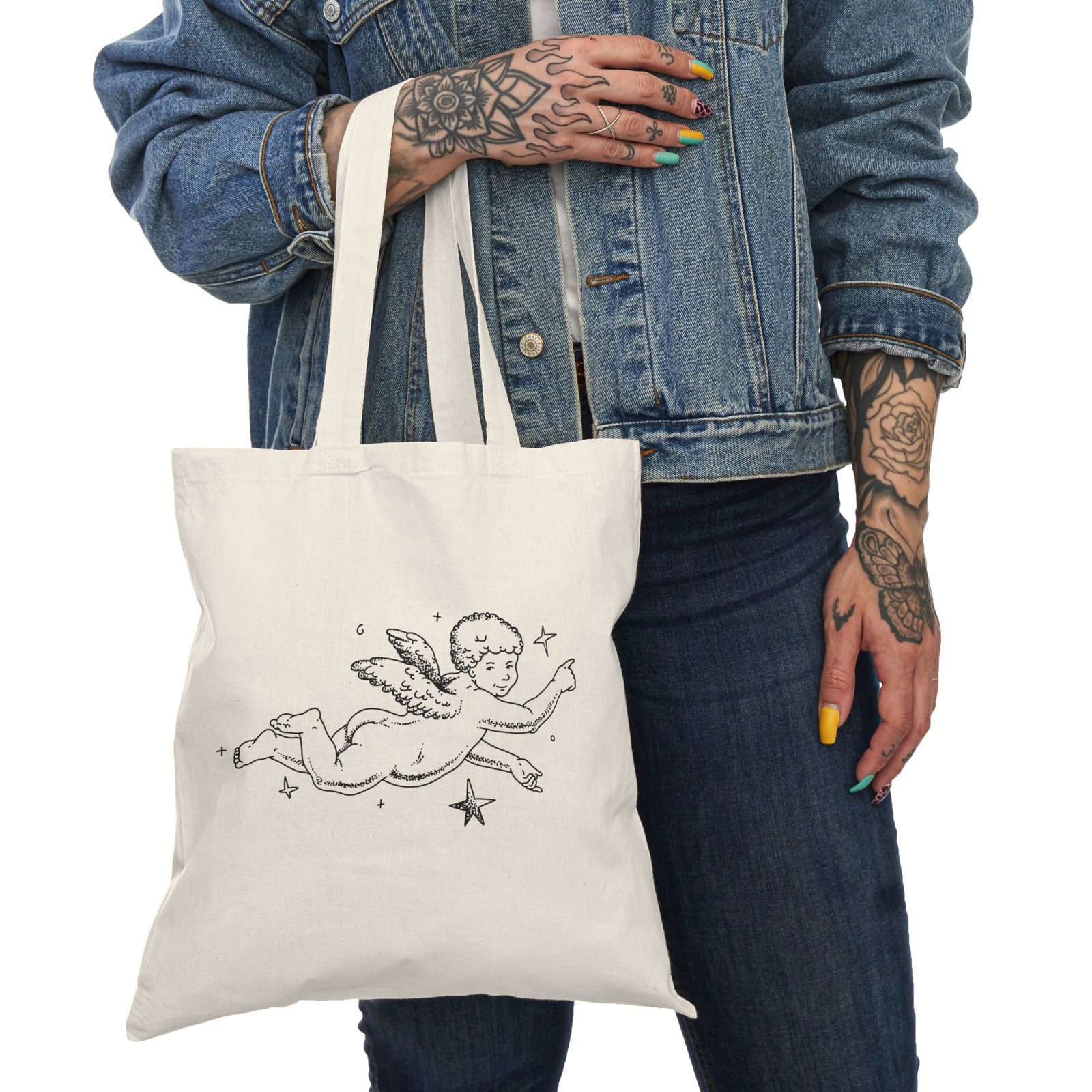 Twinkle Cupid Tote Bag