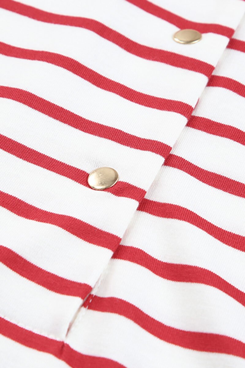 Candy Stripe Long Sleeve Top - Image 4