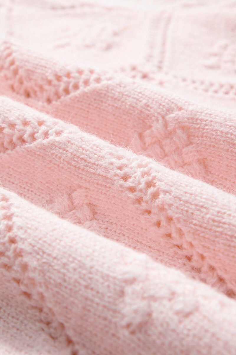 Blush Hearts Puff Sleeve Sweater - Image 7