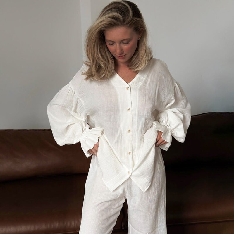 Peasant Ruffles Lounge Set