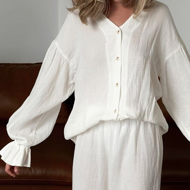 Peasant Ruffles Lounge Set - Image 4