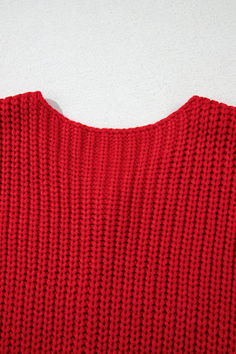 True Love Red Sweater Vest - Image 9
