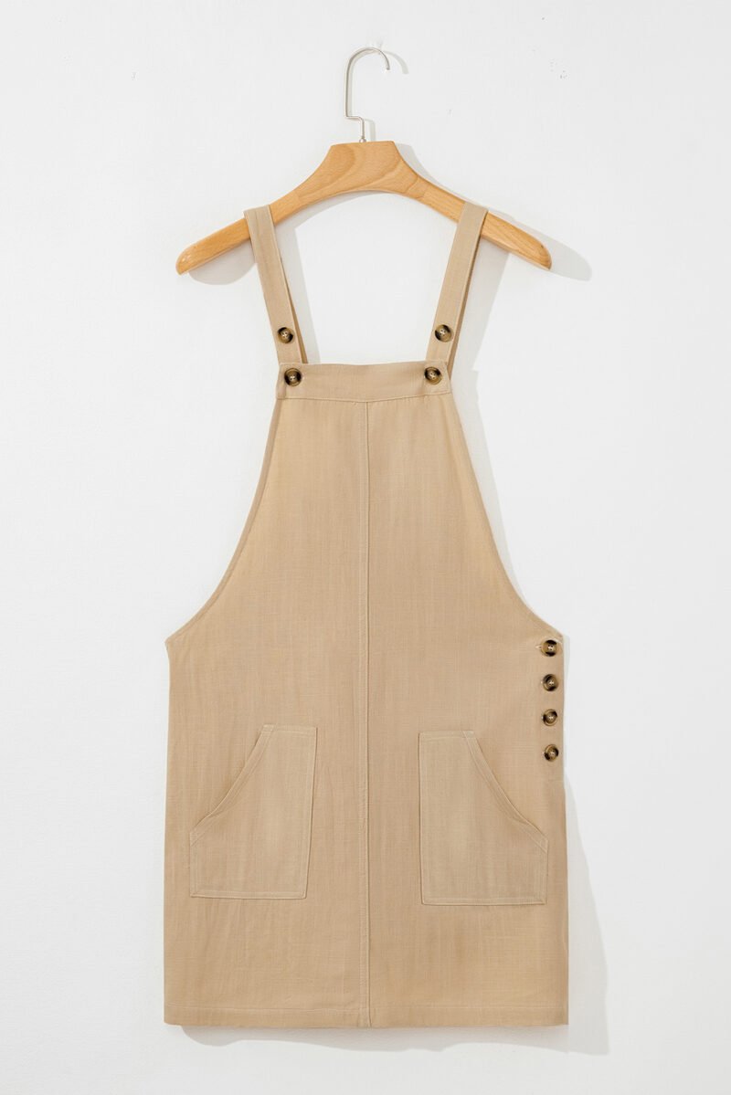 Paige Overall Mini Dress - Image 8