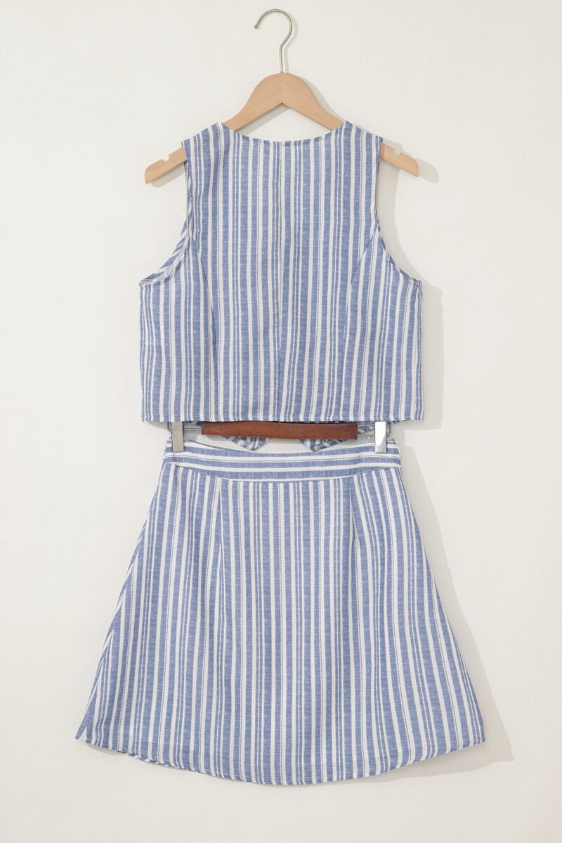 Hey Sailor Waistcoat Mini Skirt Set - Image 4