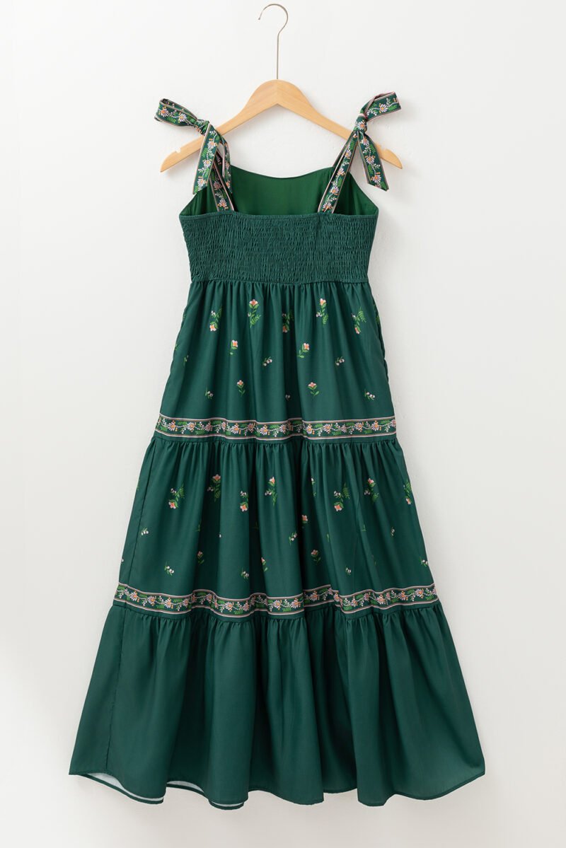 Gunny Sack Style Tiered Maxi Dress - Image 5